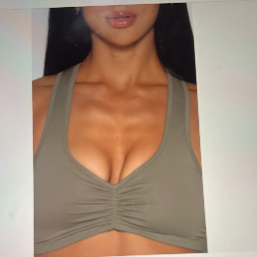 Bombshell Sportswear Scrunch Tank Bra Size-Small amazing condition - Picture 6 of 8